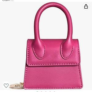 Clutch Crossbody Mini Bag w/ Chain